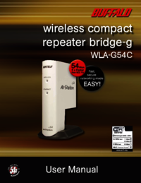 a Ver el documento Buffalo WLA2-G54C Manual de usuario